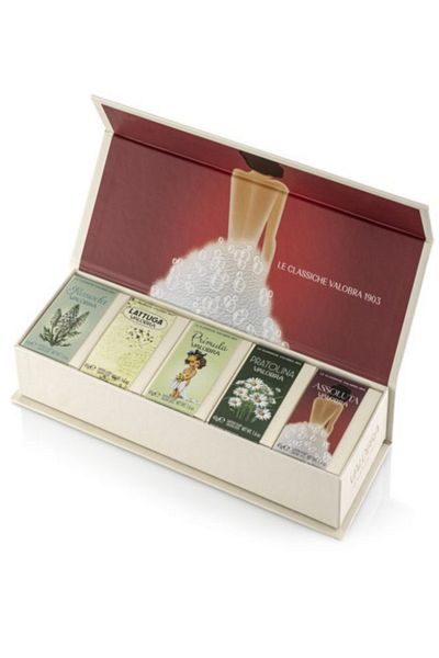 Valobra Gift Box Le Classiche - Soap Set of 5 5 X 45 Gr
