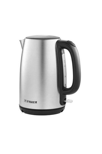 fısher Fisher 1.7L Stainless Steel Kettle