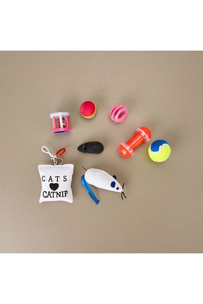 MATMEL 8-Piece Cat Toy -