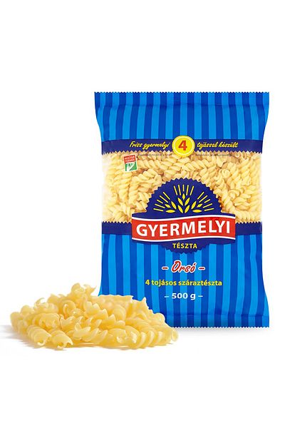 Gyermelyi Paste Spirale, Fusilli, 500 g x 6