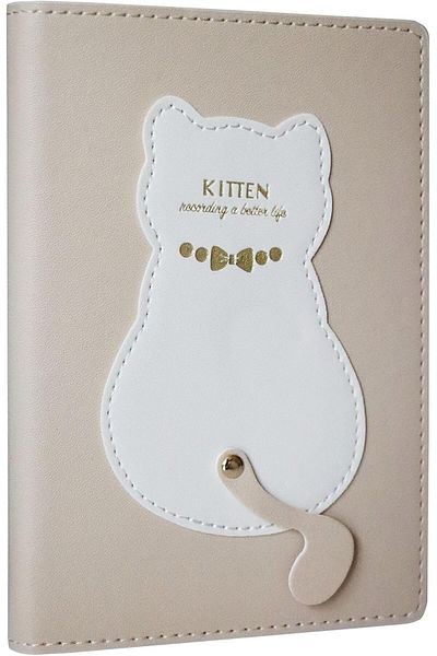 Mu Art Ahşap Mrt Cat Notebook A6 96 Sheets Art 871301