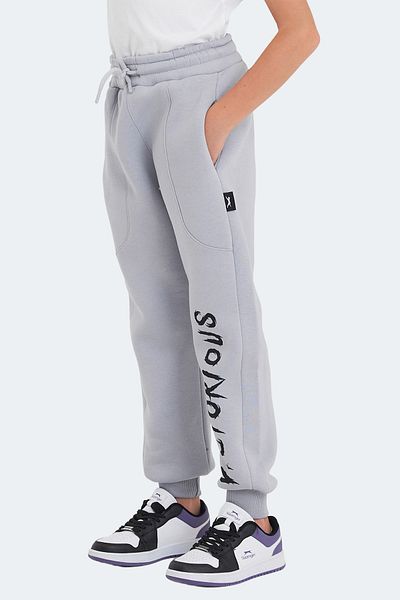 Slazenger LANEY Unisex Παιδικό Φούτερ Πέτρινο Γκρι