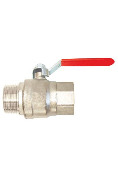 flores Water shut-off valve with lever, 1", 1/4 Fi + Fe