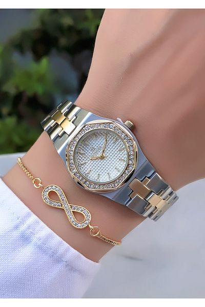 Homies Original Invoice Waterproof Women's Wrist Watch with Bracelet Gift