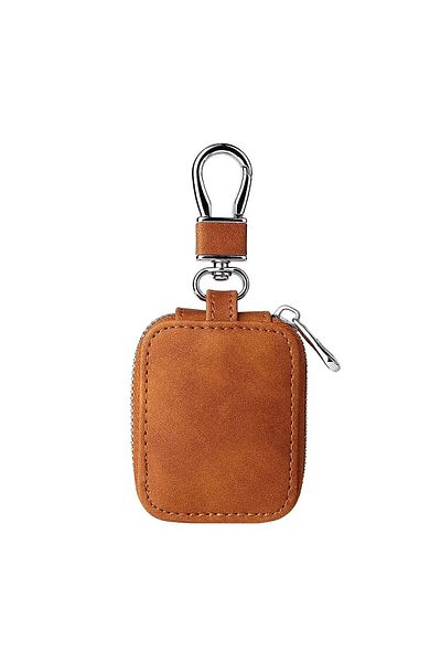 Choice Brown #Universal Leather Case for Airpods 1/2/3/Pro Dustproof Waterproof Dropproof Anti-Scratch Trav