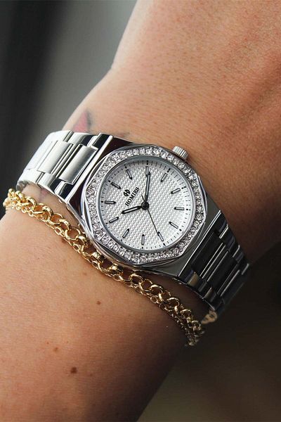 Homies Hm26297S01-1 Women Wrist Watch with Steel Cord