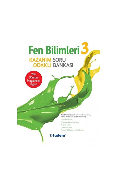 Tudem Yayınları 3. Sınıf Fen Bilimleri Ve Hayat Bilgisi Kazanım Odaklı Soru B...
