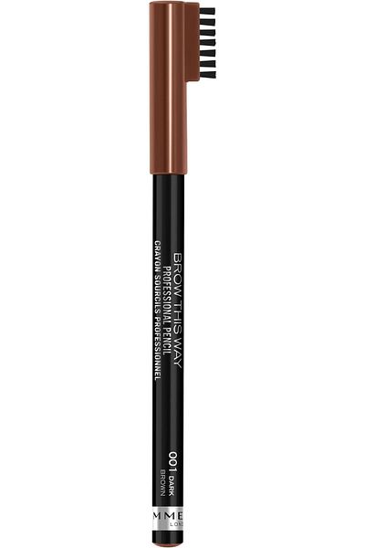 RIMMEL LONDON Professional Eyebrow Pencil #001 - Dark Brown
