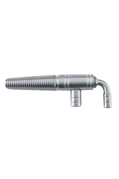 flores Stainless steel barrel valve with conical reduction, 3/4