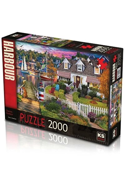 Genel Markalar 22507 Onur Charles Harbour 2000 Parça Puzzle Oyuncak