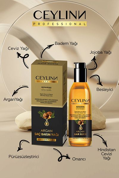 Ceylinn Argan Hair Care Oil Elixir 125 ml