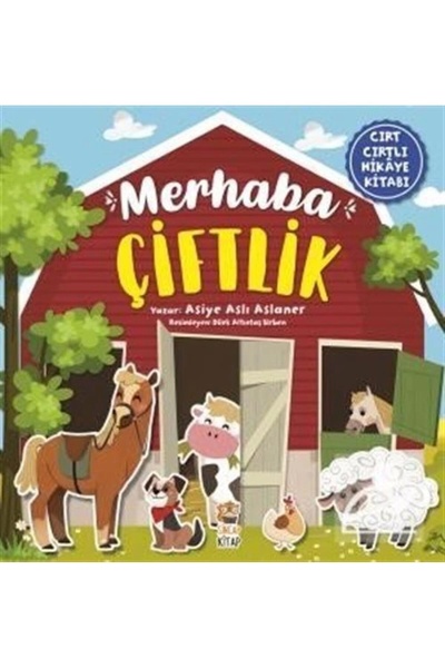 Hello Farm Velcro Story Book