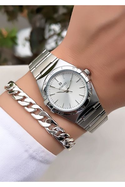 Homies Original Invoice Waterproof Women's Wrist Watch with Bracelet Gift