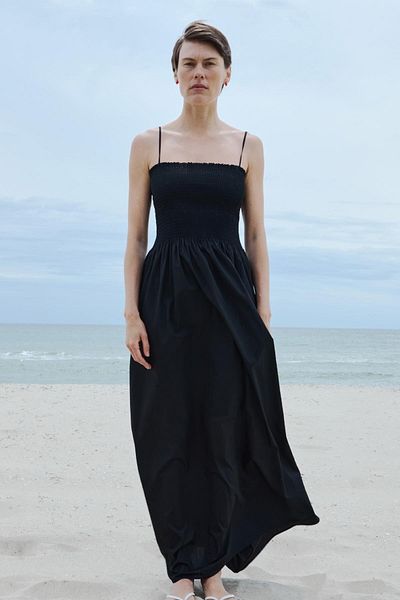 Suud Collection Μαύρο φόρεμα Alira Maxi