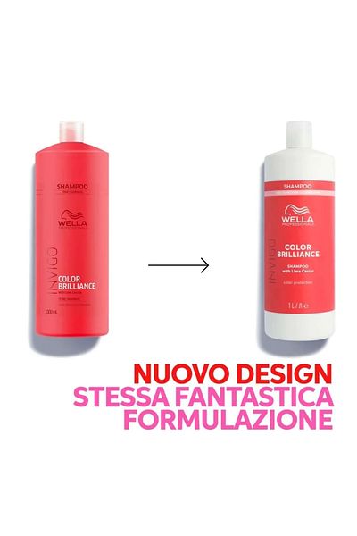 Wella Invigo Color Brilliance Color Protective Shampoo for All Treated Hair 1000 ml