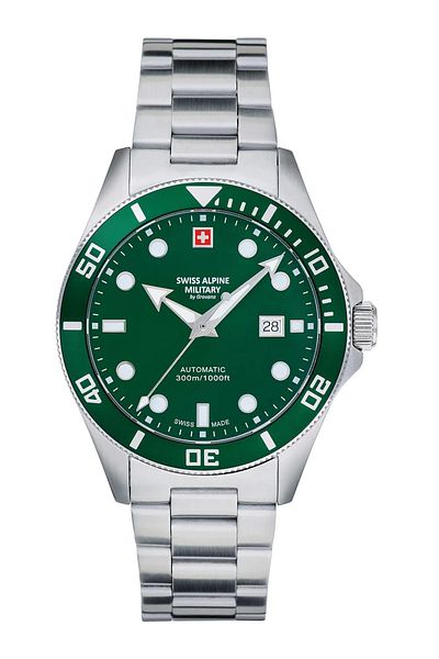 Swiss Alpine Military 7095.2134 Diver automatic 44mm 30ATM