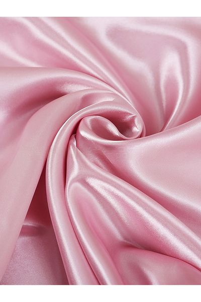 COOYA Imitation silk envelope pillowcase, polyester fabric, skin-friendly and soft, 102*51cm, pink