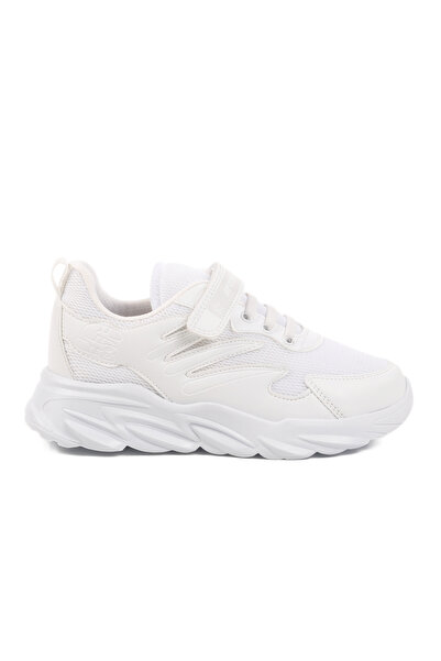 AYAKMOD Bela čičak traka unisex dečje sportske patike 965 F