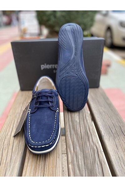 Pierre Cardin 14802 Lacivert Nubuk Marine Erkek Günlük Ayakkabı