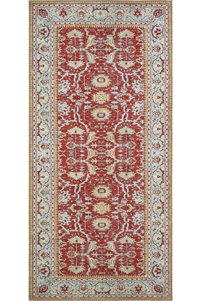 Cool Halı Private Kırmızı Yıkanabilir Mutfak Halısı Yolluk Leke Tutmaz Tezgah Önü Mutfak Paspası Mutfak Kilimi