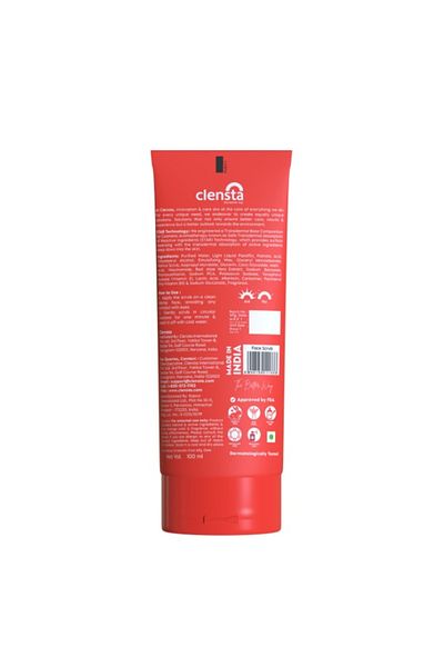 Clensta Red Aloe Vera Skin Glow Face Scrub 100ml