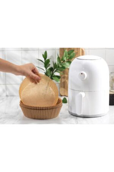 Core Kitchen 100-Piece Disposable Round Air Fryer Liners 6.3 Inch