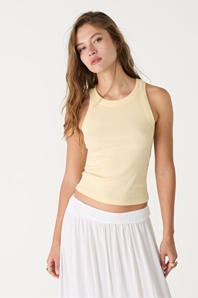 Stradivarius Ribbed vest top