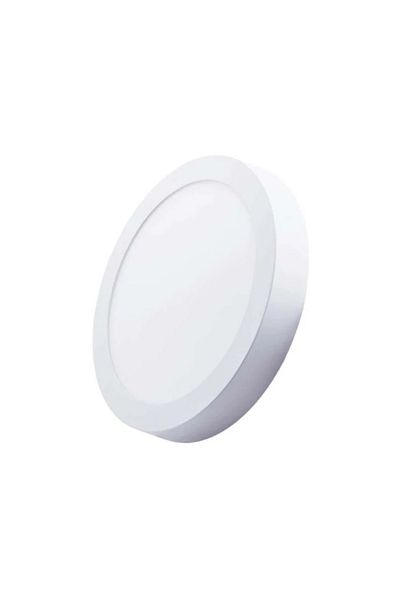 Cata Ct-5271 25W Panel Led Luminaire White Round Surface Mounted Metal Case White Light 6400K