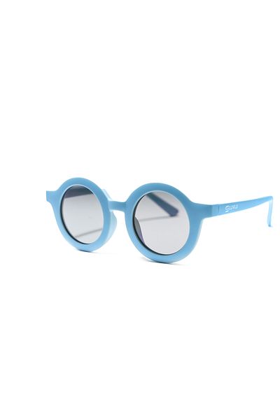 LUVLU Ochelari de soare polarizați pentru copii, protecție UV 400, rame flexibile, husă de protecție inclusă, 3+