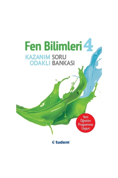 Tudem Yayınları 4. Sınıf Fen Bilimleri Kazanım Odaklı Soru Bankası