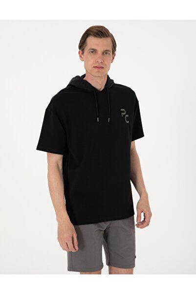 Pierre Cardin Siyah Comfort Fit Sweatshirt 50302613-VR046