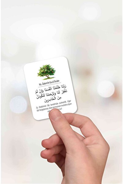 MuslimWalk Ed’iyye – Peygamberlerin Duaları – Kağıt Sticker Seti #159