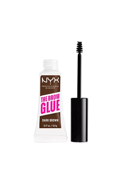 NYX Professional Makeup NYX The Brow Glow Eyebrow Gel - Dark Brown