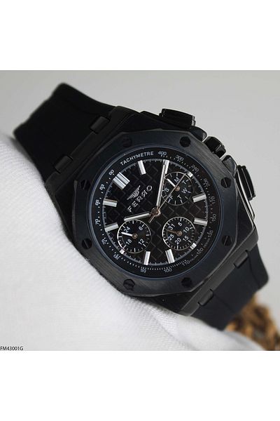 FERRO Fm43001G Men's Wristwatch with Silicone Cord