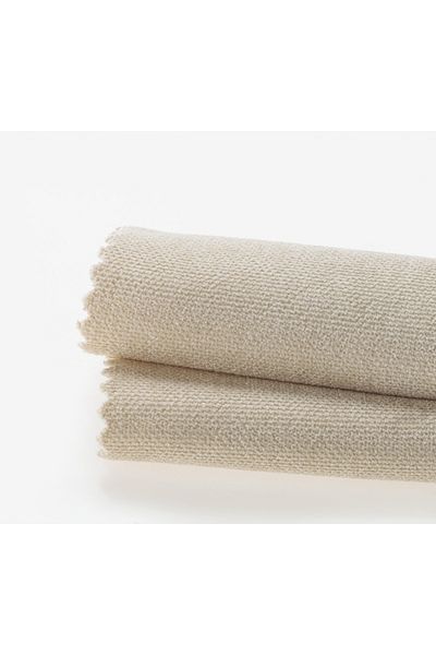 Demor Home Velvet Textured Moonstone Beige Carefree Tablecloth