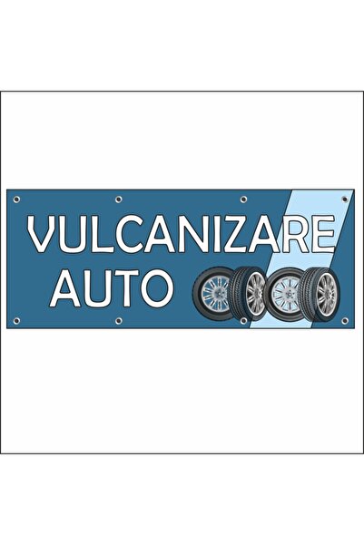 media Banner "Vulcanizare auto" model 1, 300 x 120 cm
