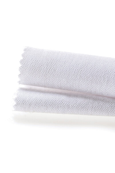 Demor Home Velvet Textured Snow White Carefree Tablecloth