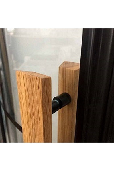 Atolye 10 Duşakabin Kulpu- Ahşap Duşakabin Kulpu- Sauna Kulpu