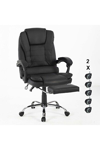 Kdhome KD Home ErgoLux Prime Ergonomic Executive Office Chair, Black
