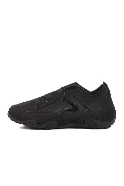 AYAKMOD Black Nubuck Genuine Leather Women's Casual Shoes 130 Z