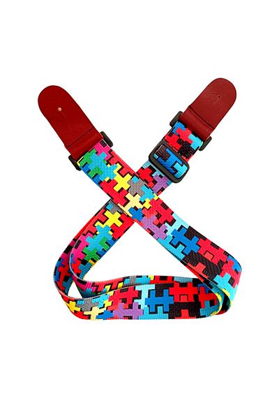 LongMoon Rj100U-Pz Ukulele Strap 146X4Cm Double Layer