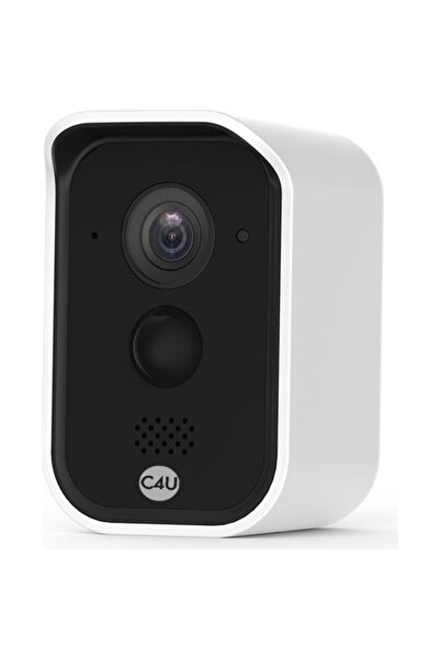 Case 4U C4U Dış Mekan için Akıllı Güvenlik Kamerası Kızılötesi Gece Görüşlü IP Kamera HD 1080p - IP65 Suya v