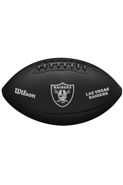 Wilson NFL Team Metallic Premiere Las Vegas Raiders Ball, Unisex american football balls