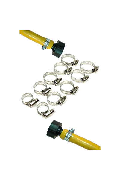 RiverWorld River World Clamp Set of 10 Pieces for Hoses