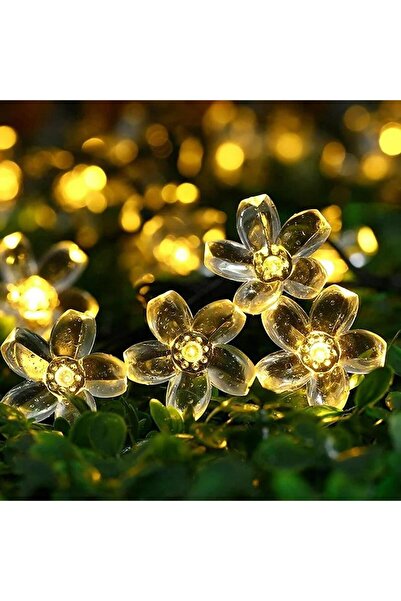 UpWay Güneş Enerjili Silikon Çiçekli Gün Işığı Renkli Dekoratif LED Bahçe ve ...