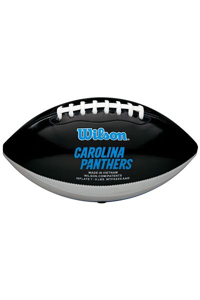 Wilson NFL Team Peewee Carolina Panthers Mini Ball, Unisex american football balls