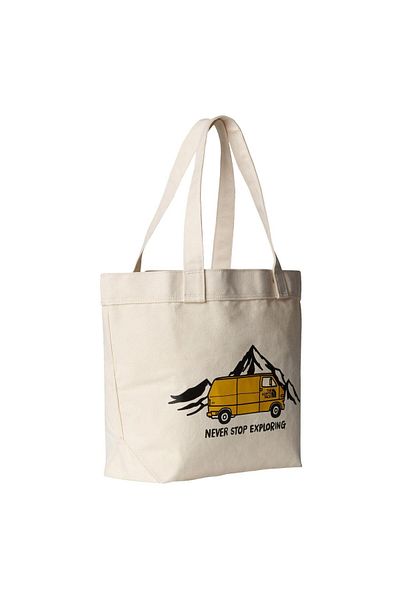 THE NORTH FACE Cotton Tote Shoulder Bag Nf0A3Vwqbv01 Gold-Std