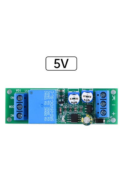 choice2 5V DC 5V 12V 24V Delay Open Delay Close Trigger Dual Delay Adjustable Relay Module Trigger Delay Rel