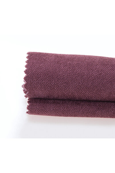 Demor Home Velvet Textured Lavender Pink Carefree Tablecloth