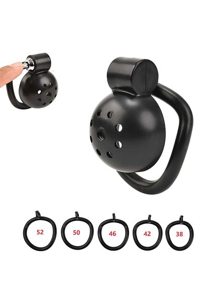 WildFashion Cusca de castiate pentru barbati cu chieie, Negru, TOY518-1